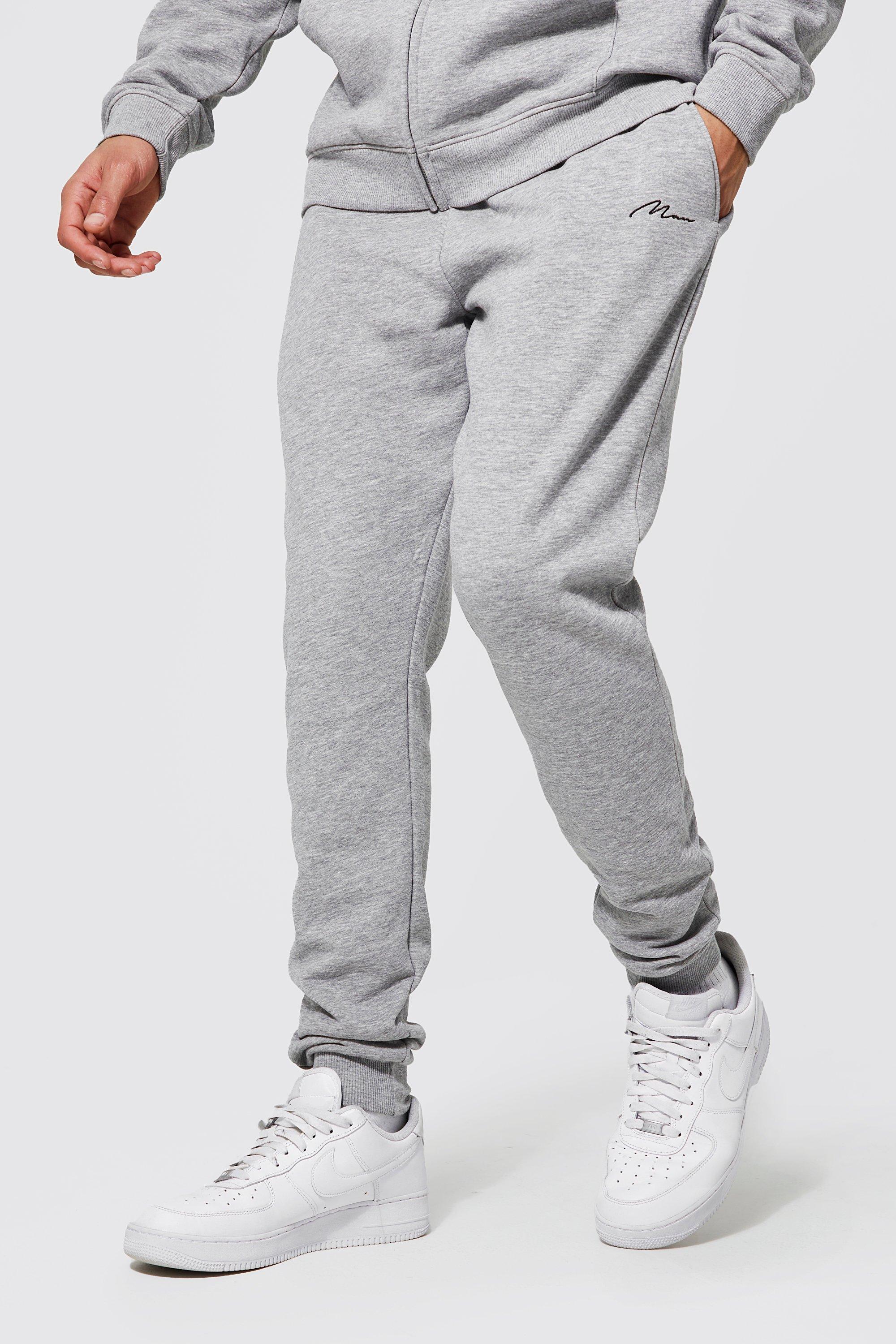 Boohooman hotsell grey joggers